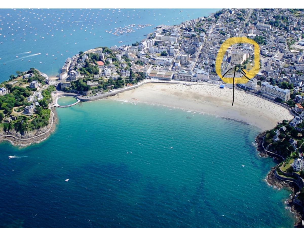 2 Pieces Terrasse Vue Mer Dinard Bagian luar foto